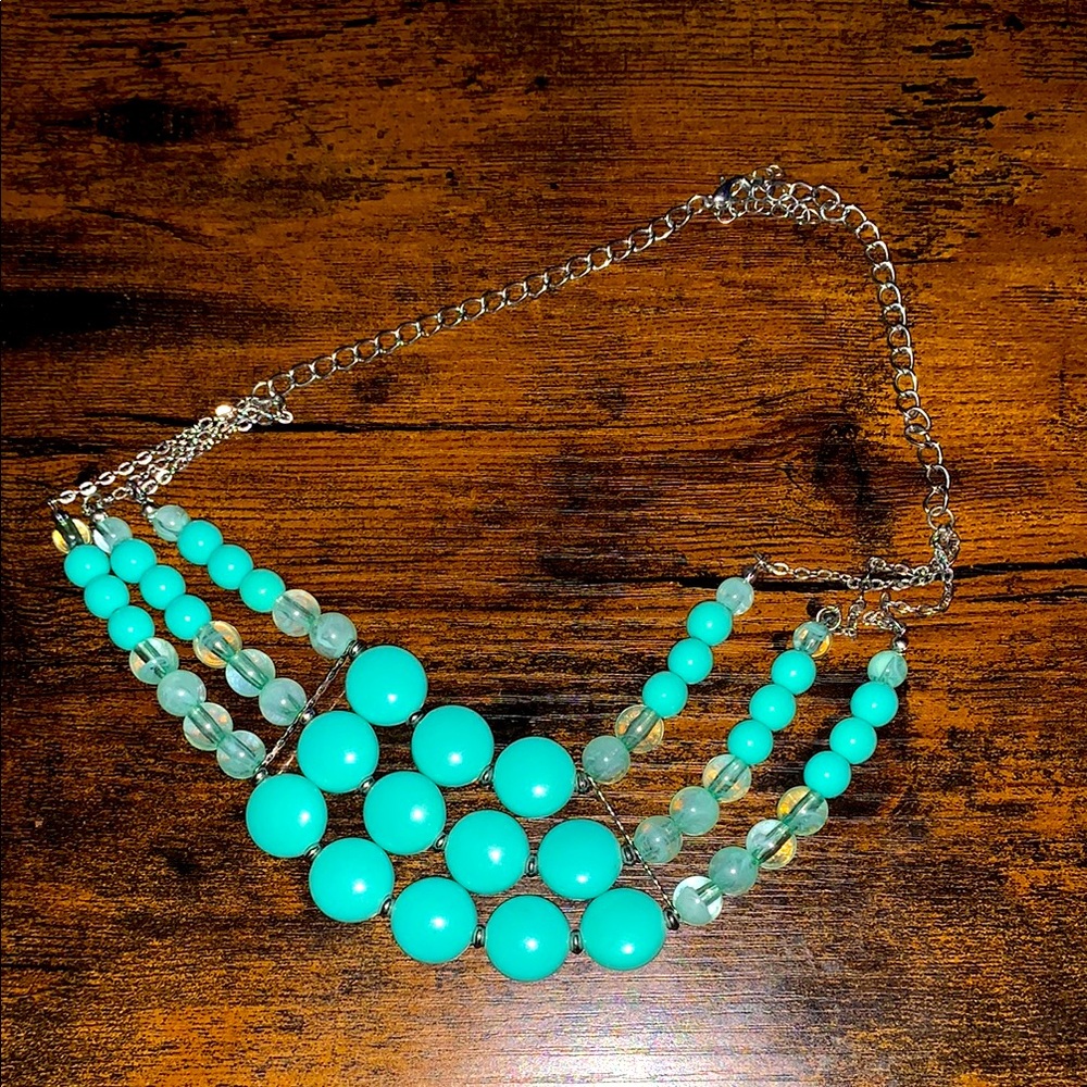 Turquoise Beaded Necklace